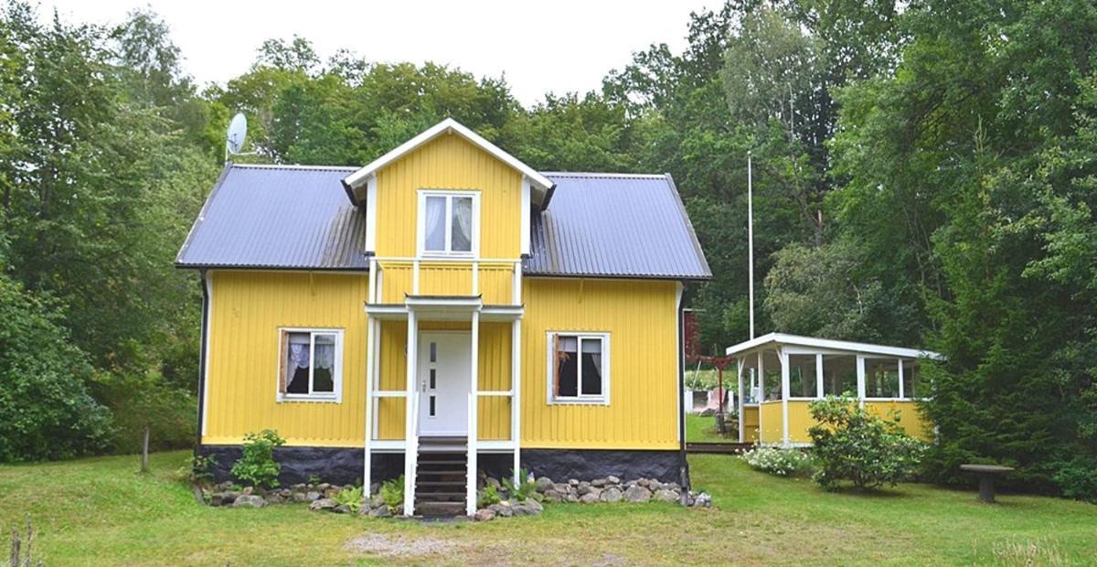 Ferienhaus Malaskog 4 Naturschutzgebiet Villa Ryssby Bagian luar foto